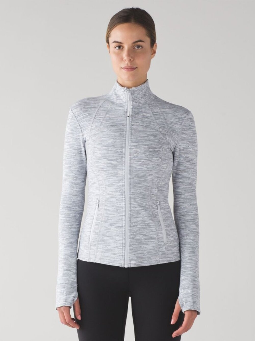 Lululemon Define Jacket Wee Are From Space Ice Grey Alpine White Women's Size 6